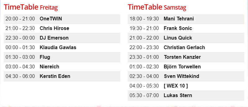 Timetable Abstract